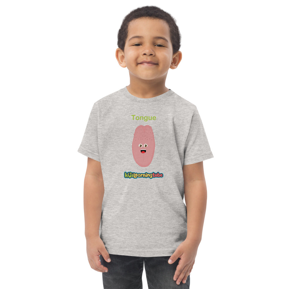 Tongue - Toddler jersey t-shirt