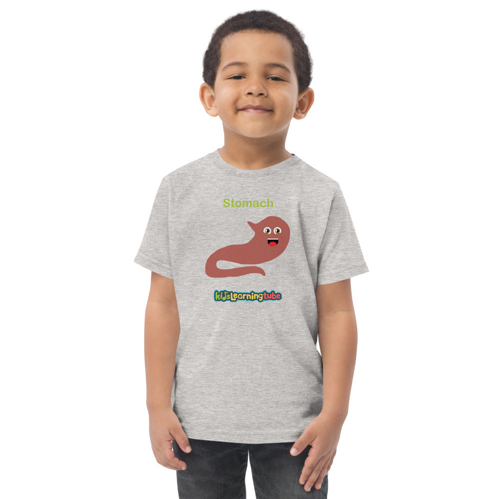 Stomach - Toddler jersey t-shirt