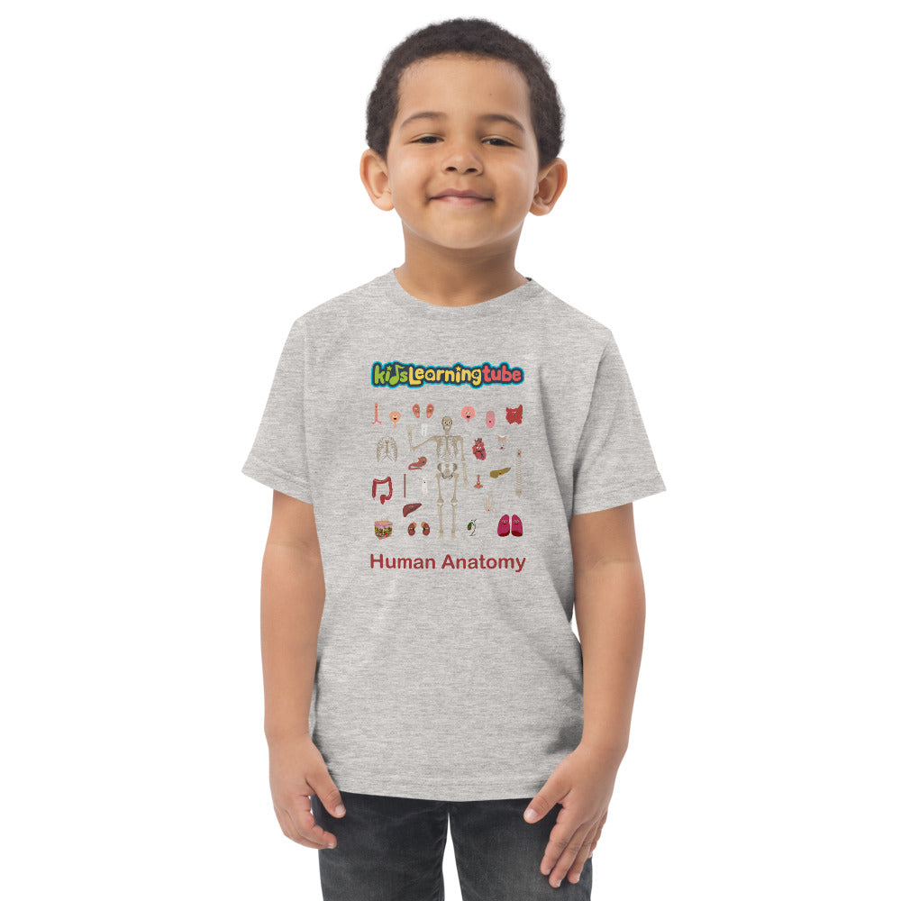 Human Anatomy - Toddler jersey t-shirt