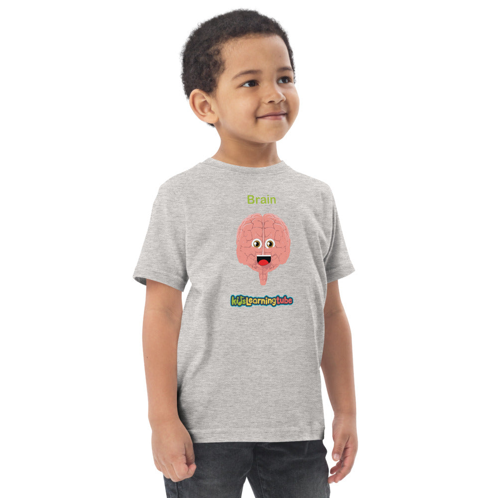 Brain - Toddler jersey t-shirt