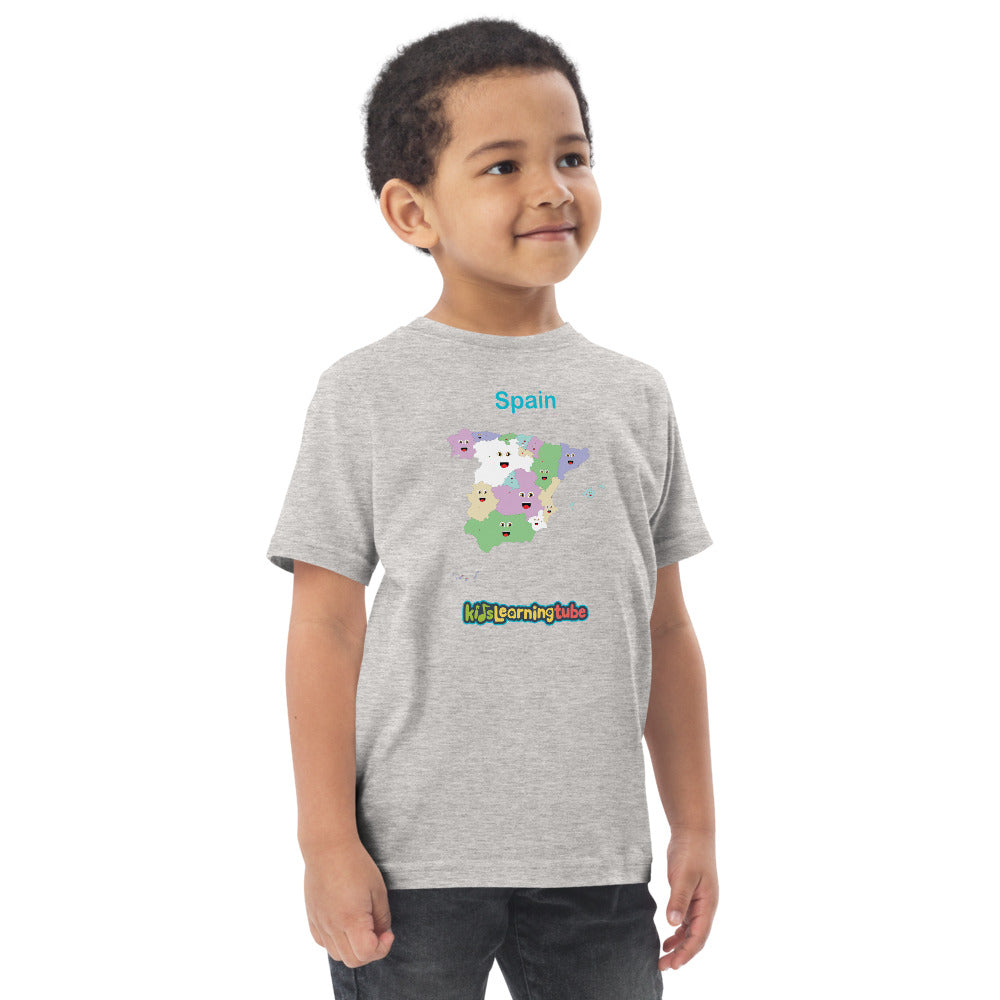Spain - Toddler jersey t-shirt