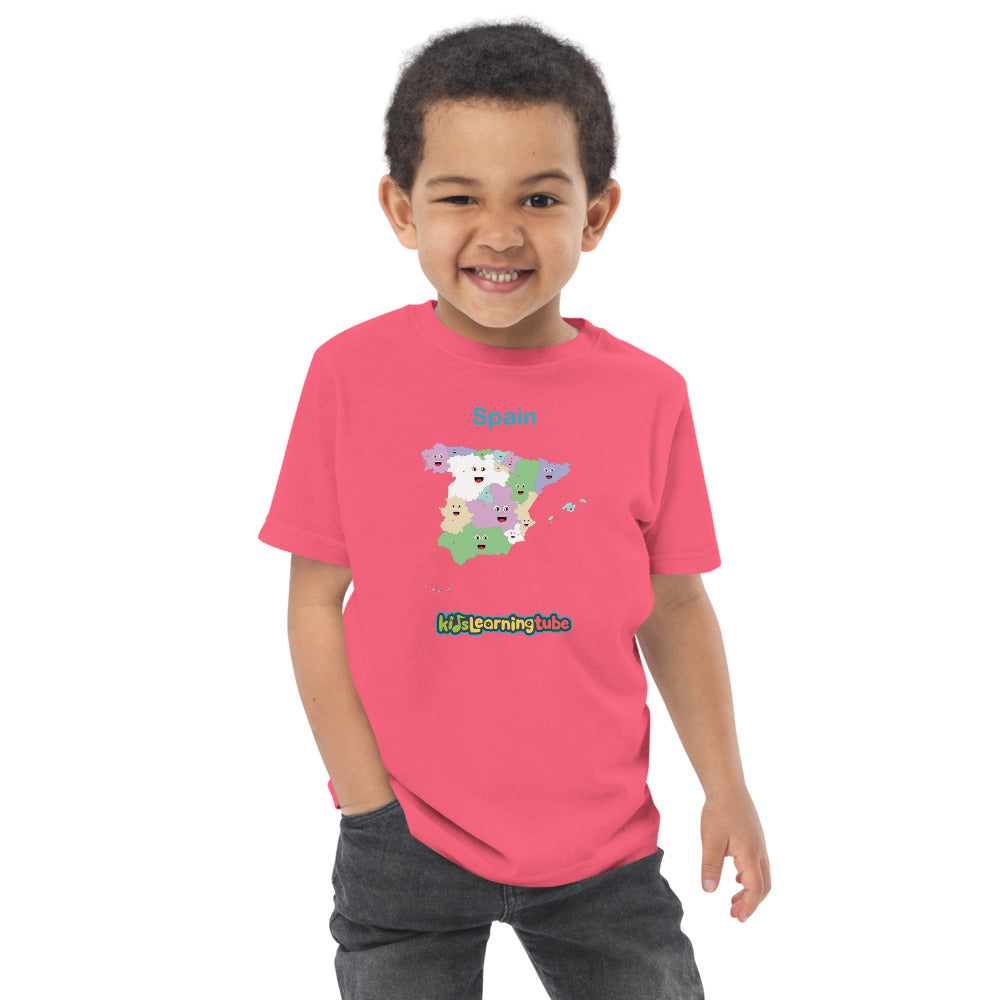 Spain - Toddler jersey t-shirt