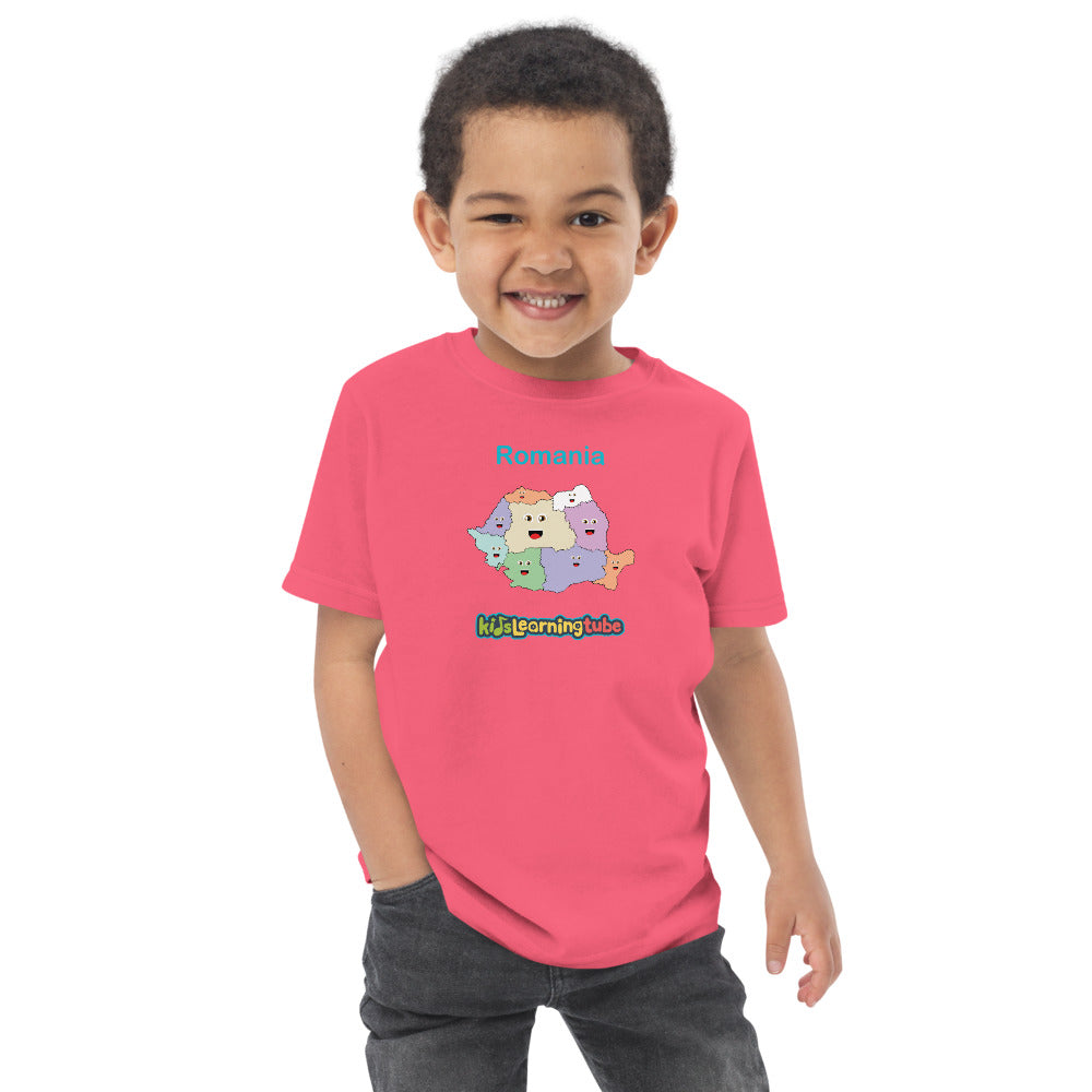 Romania - Toddler jersey t-shirt