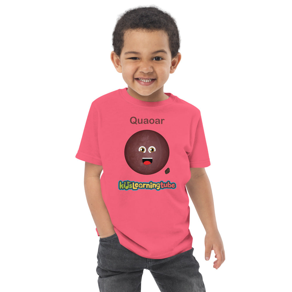 Quaoar - Toddler jersey t-shirt
