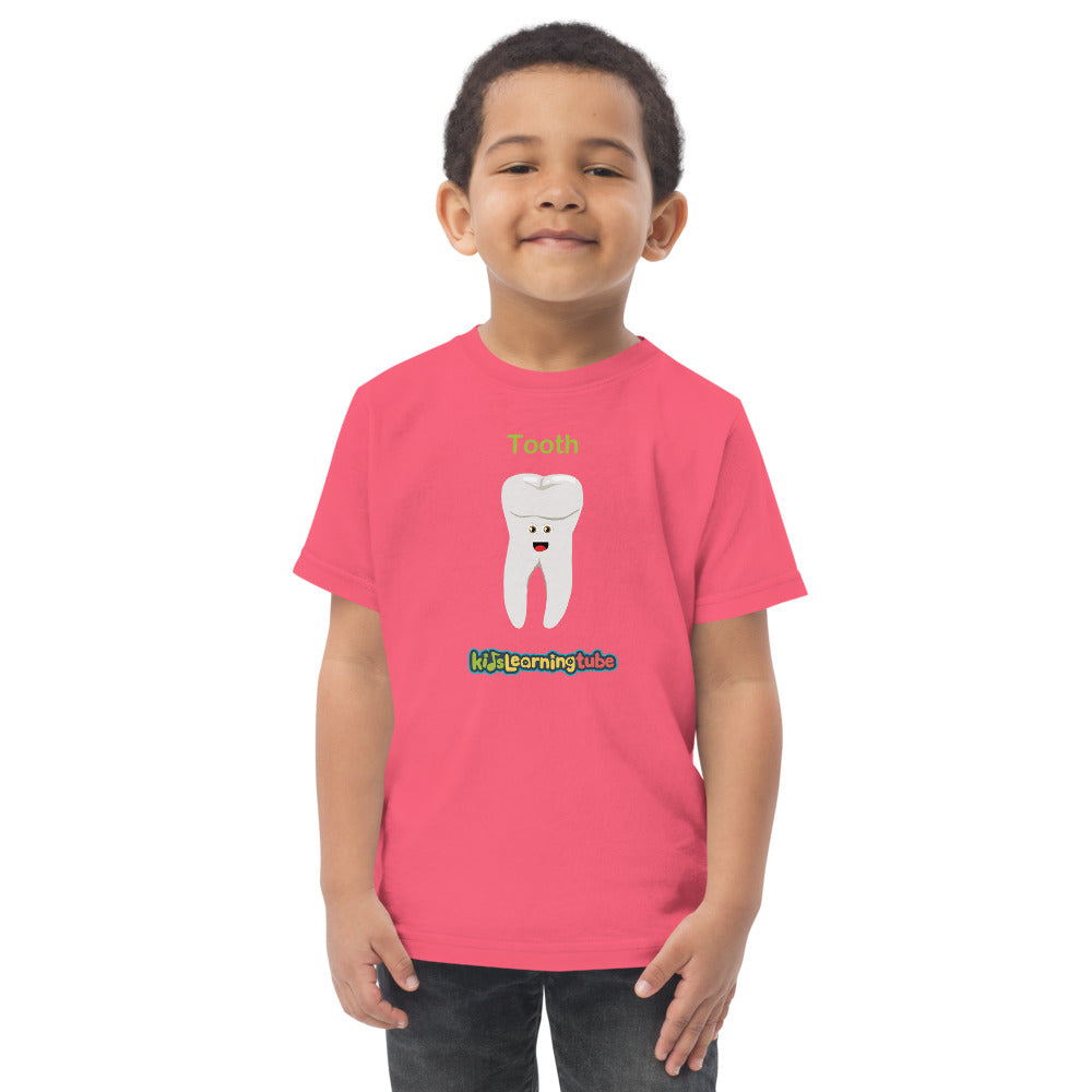 Tooth - Toddler jersey t-shirt