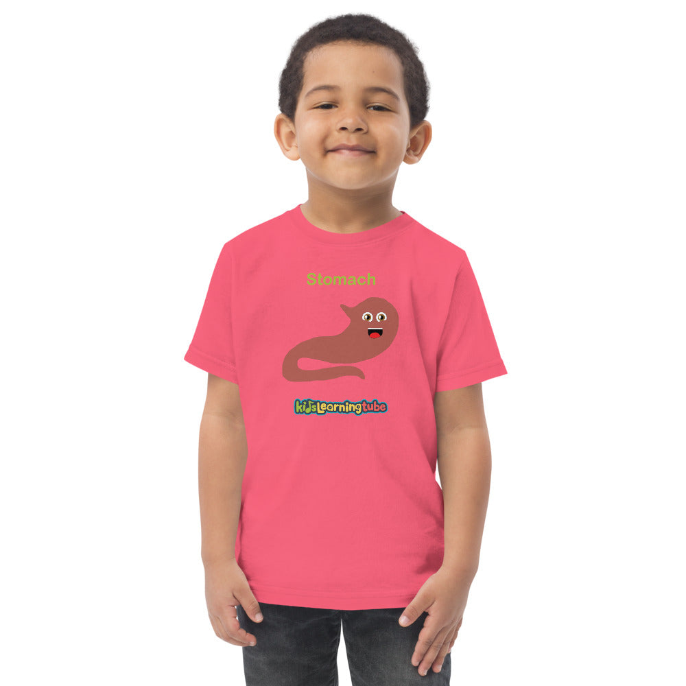 Stomach - Toddler jersey t-shirt