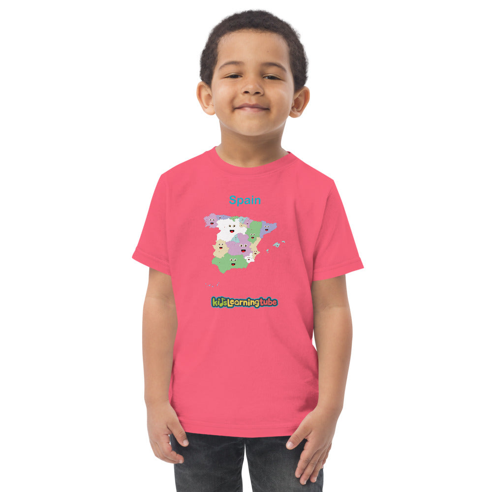 Spain - Toddler jersey t-shirt