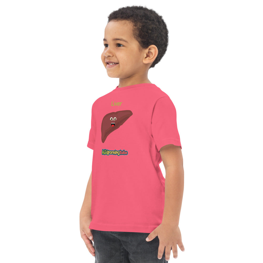 Liver - Toddler jersey t-shirt