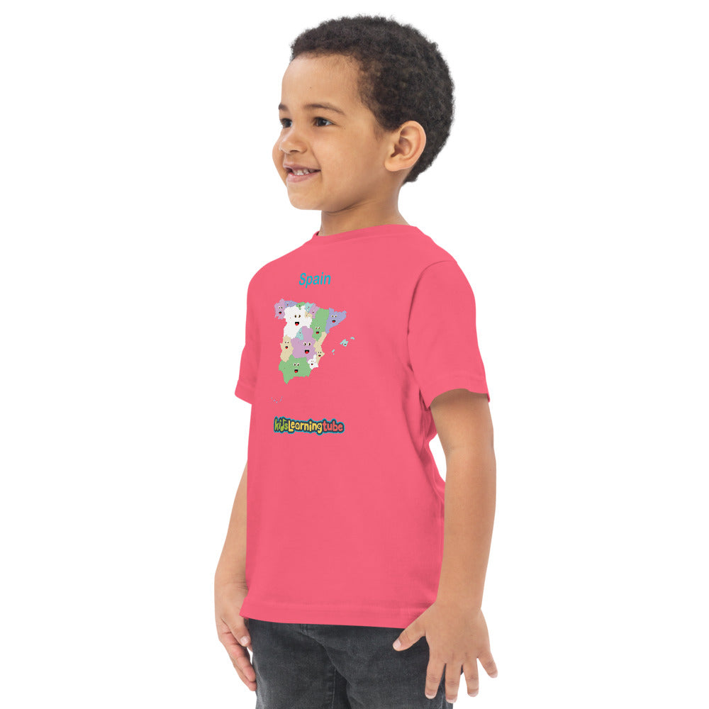 Spain - Toddler jersey t-shirt