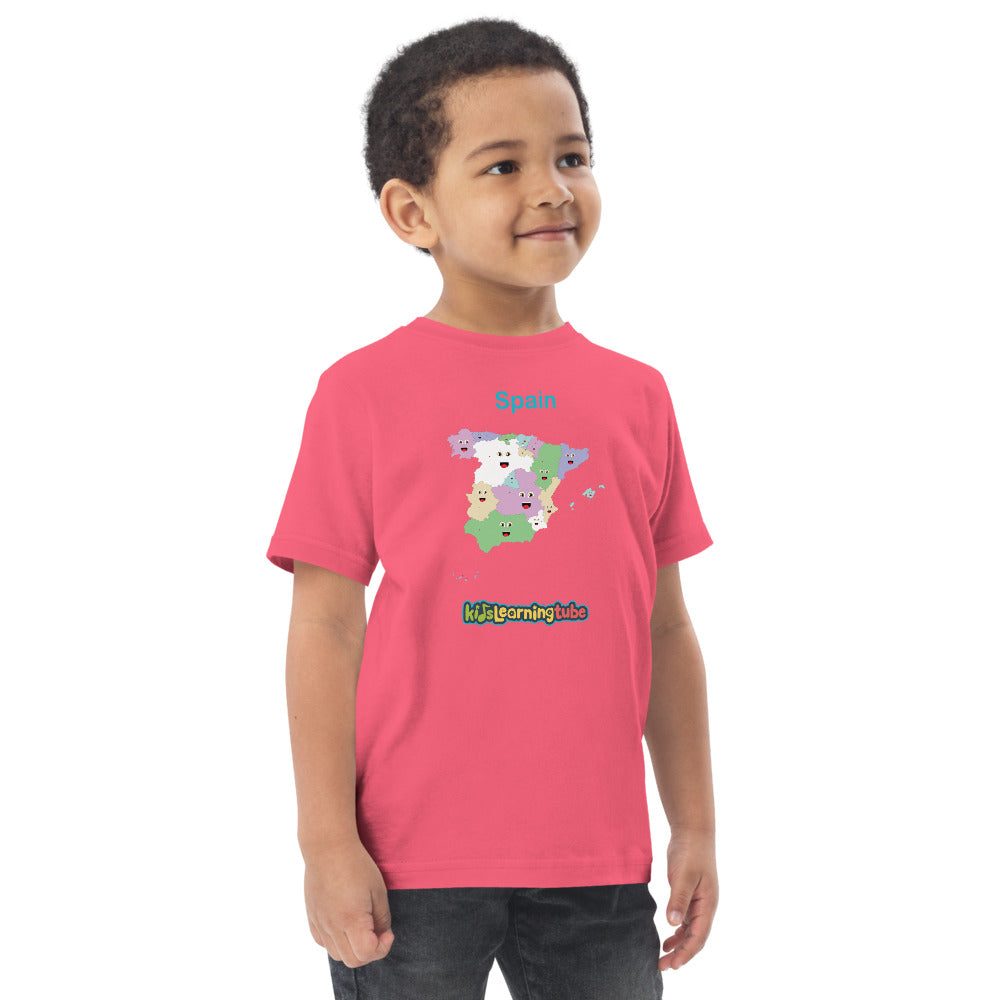 Spain - Toddler jersey t-shirt