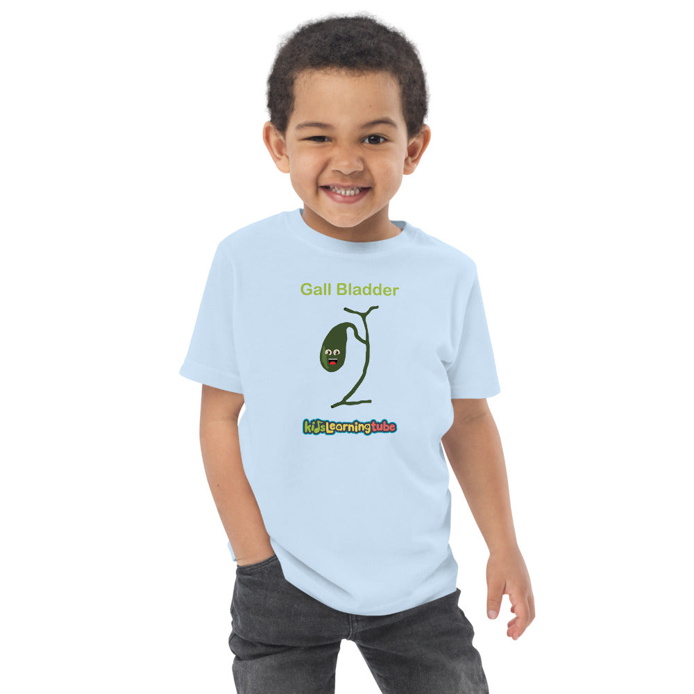 Gall Bladder - Toddler jersey t-shirt