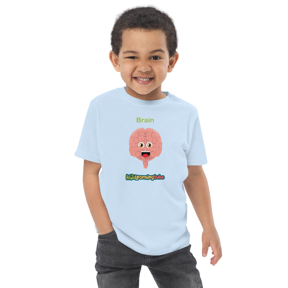 Brain - Toddler jersey t-shirt