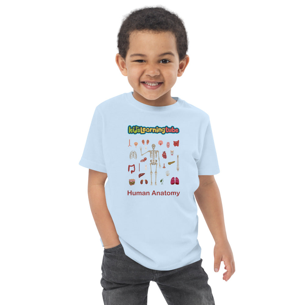 Human Anatomy - Toddler jersey t-shirt