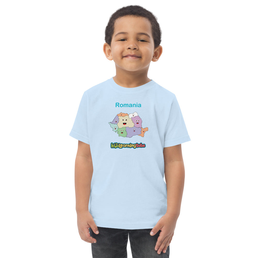 Romania - Toddler jersey t-shirt