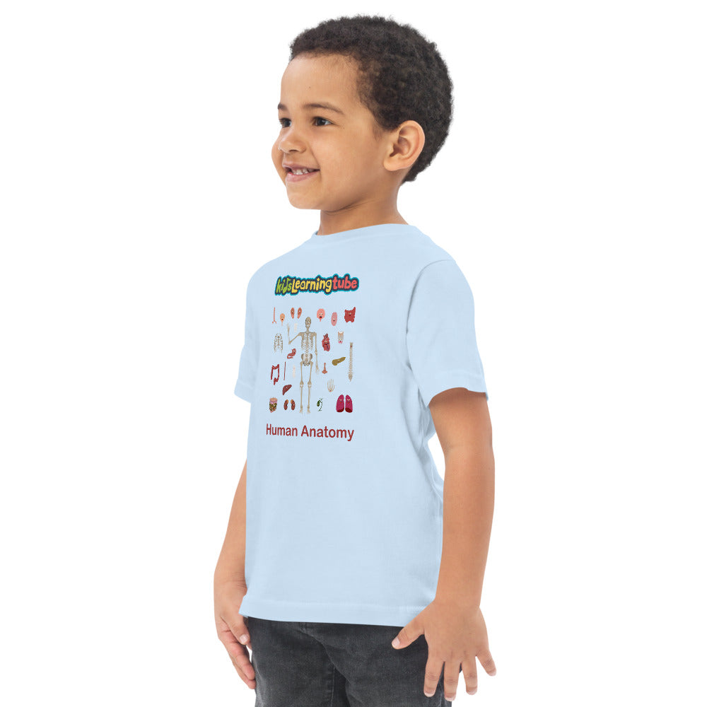 Human Anatomy - Toddler jersey t-shirt