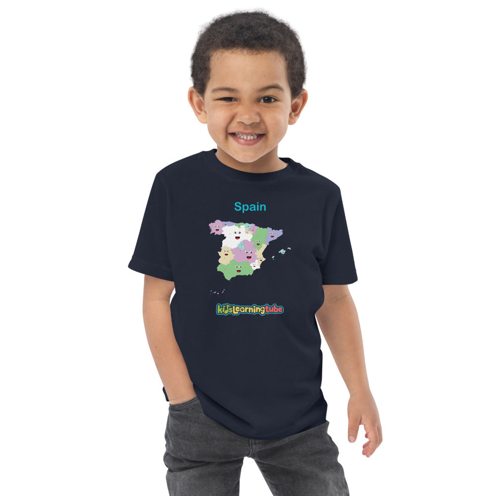 Spain - Toddler jersey t-shirt