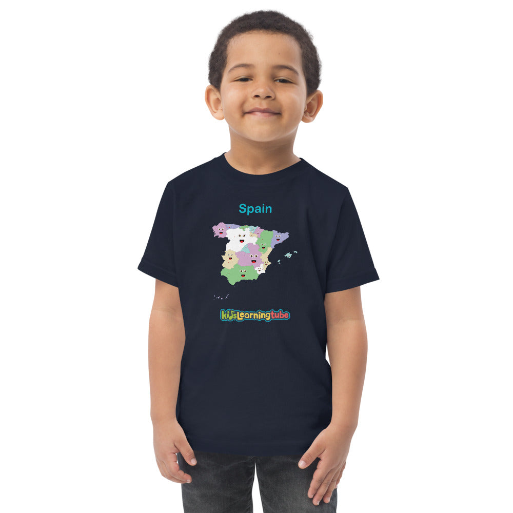 Spain - Toddler jersey t-shirt