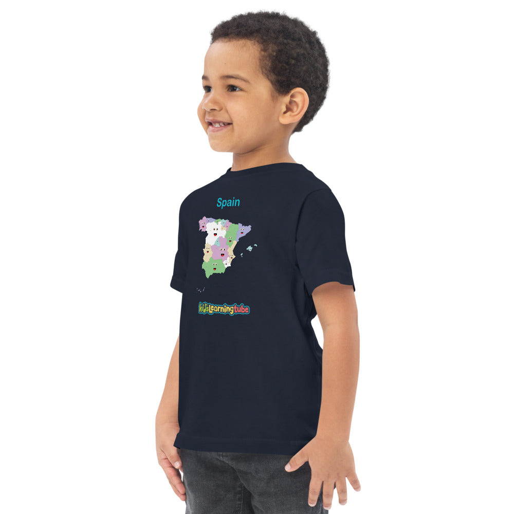 Spain - Toddler jersey t-shirt