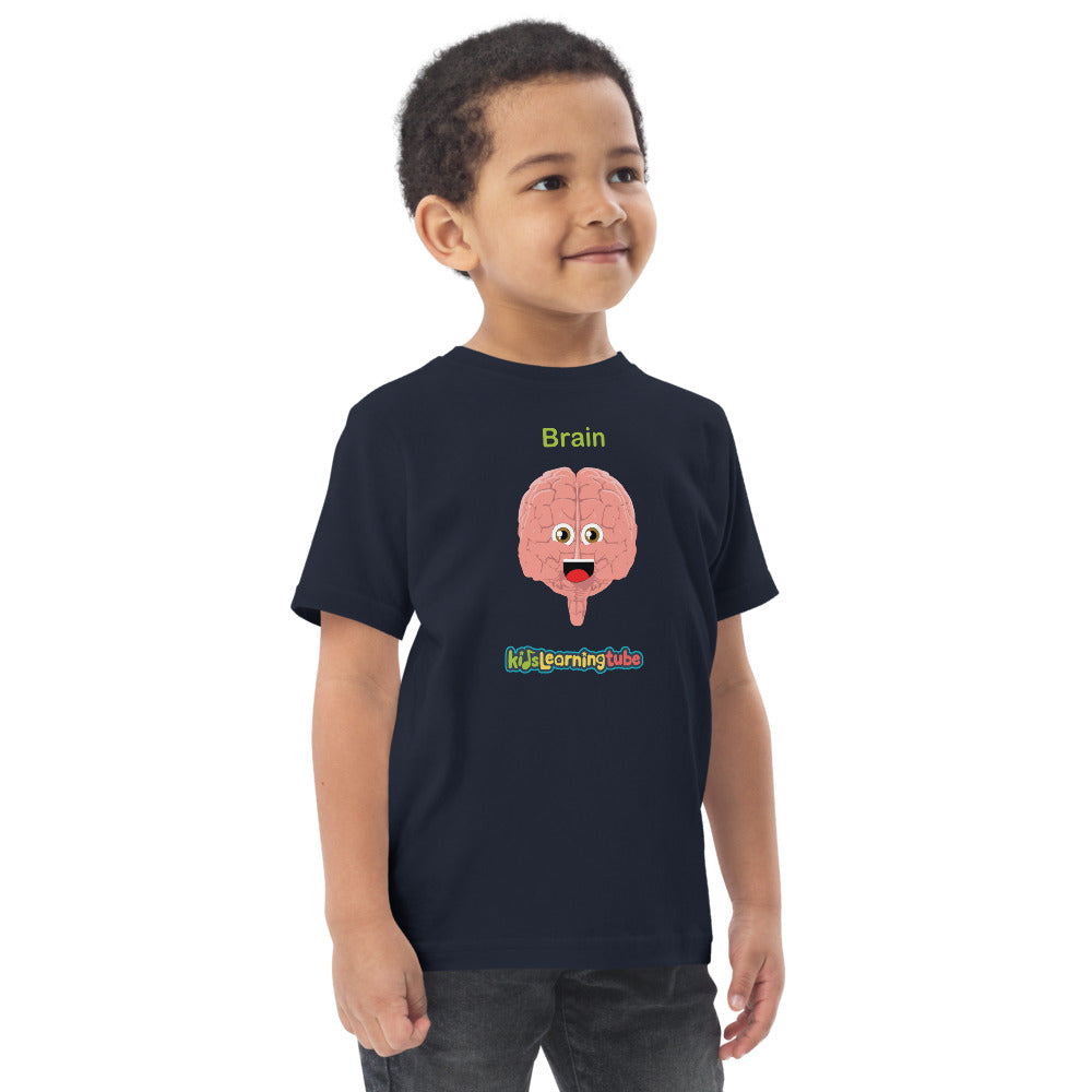 Brain - Toddler jersey t-shirt