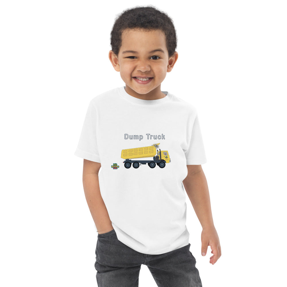 Dump Truck -Toddler jersey t-shirt