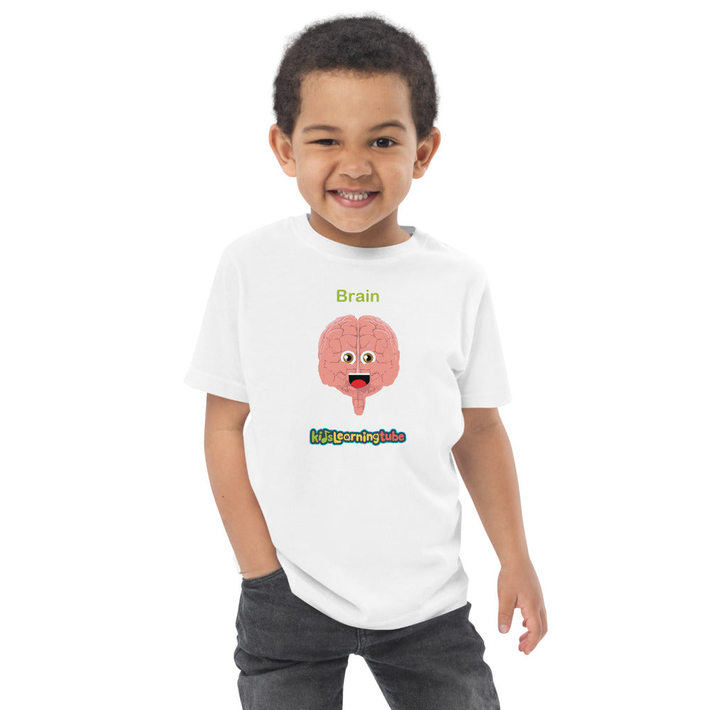 Brain - Toddler jersey t-shirt