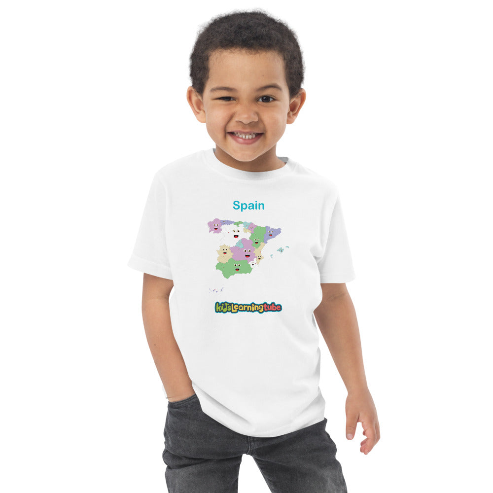 Spain - Toddler jersey t-shirt