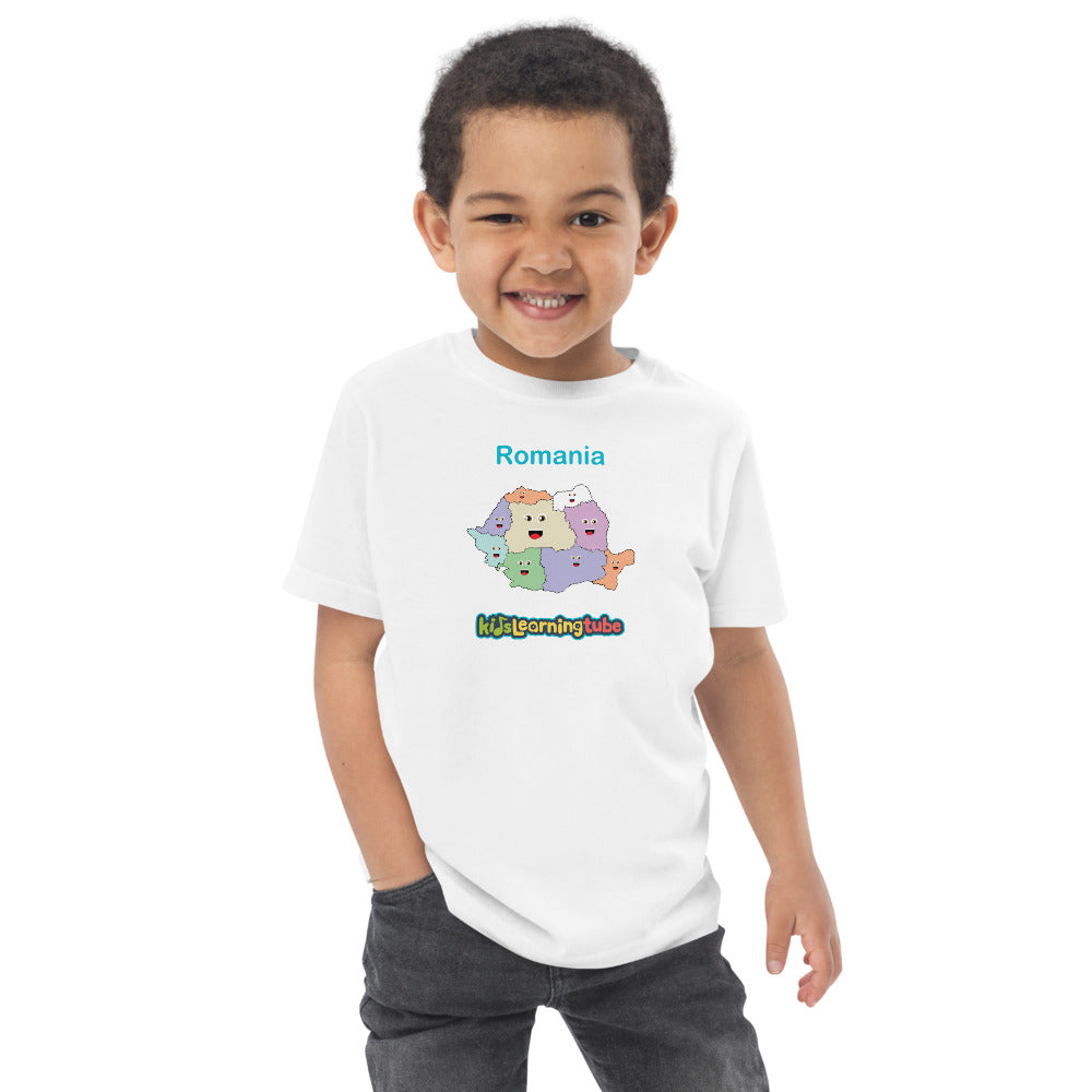 Romania - Toddler jersey t-shirt
