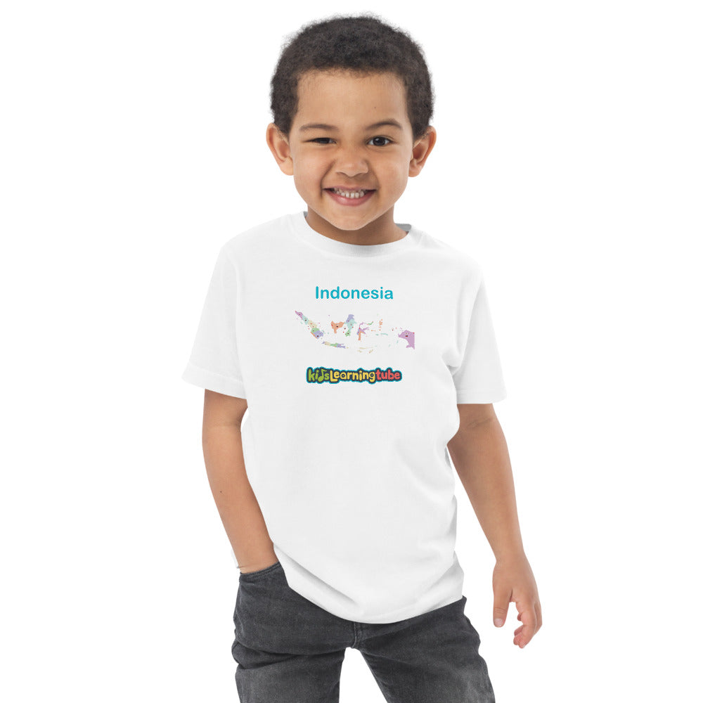 Indonesia - Toddler jersey t-shirt