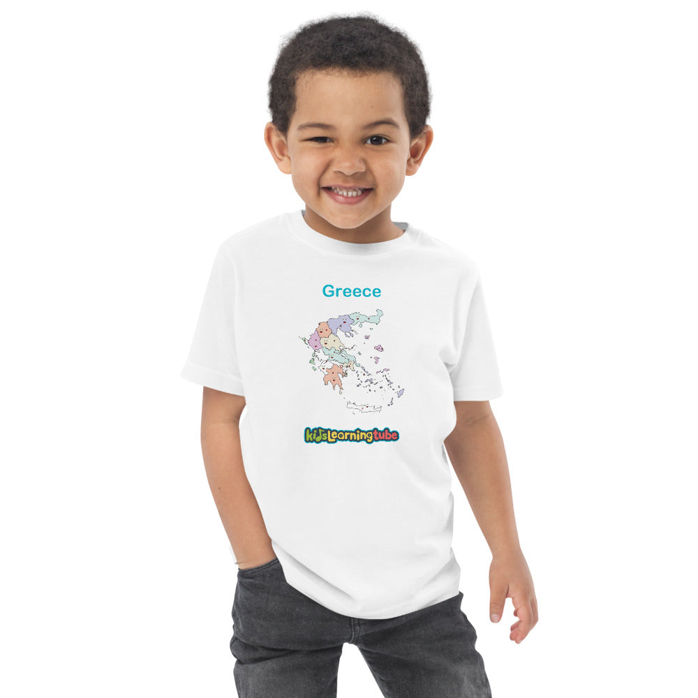 Greece - Toddler jersey t-shirt