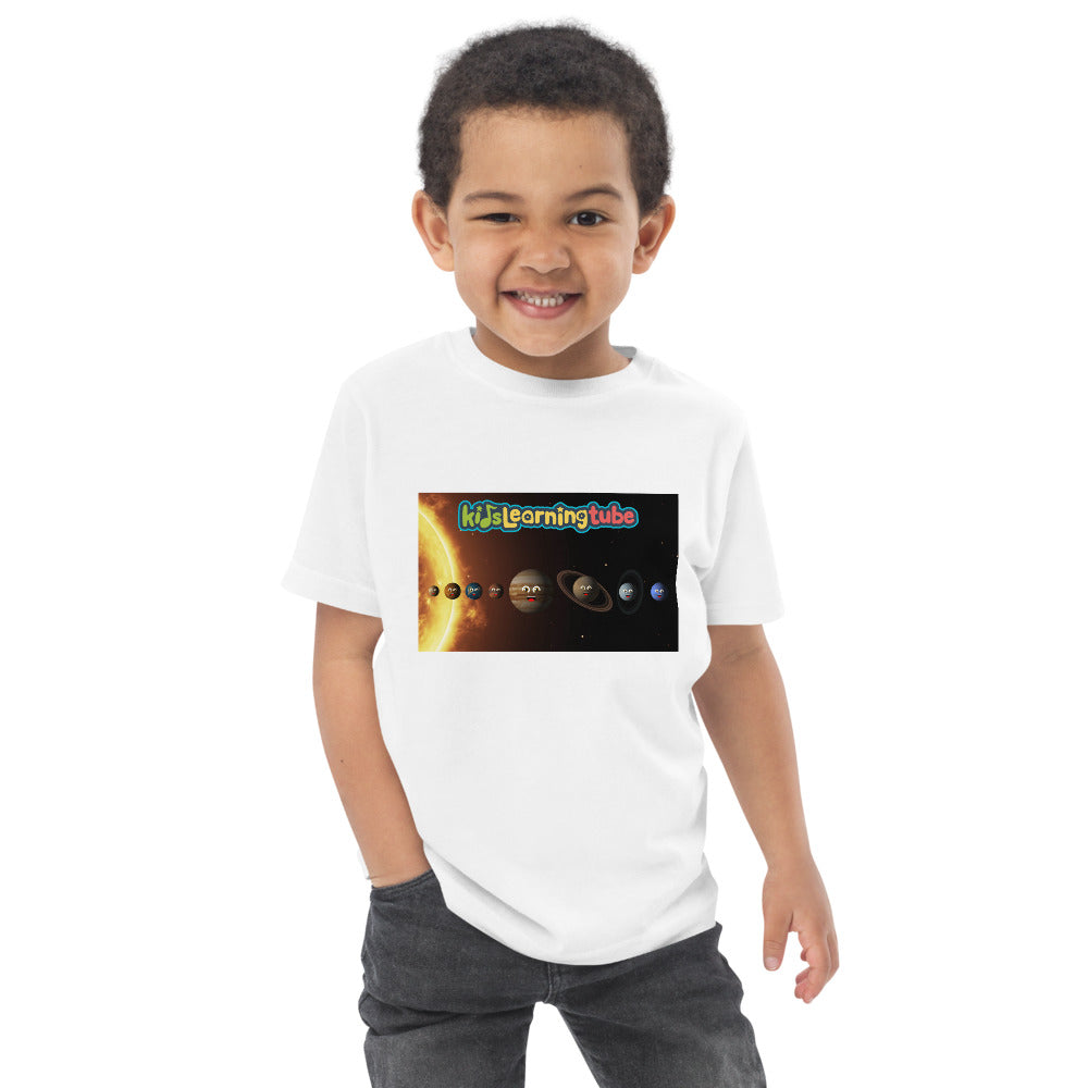 Solar System Toddler jersey t-shirt
