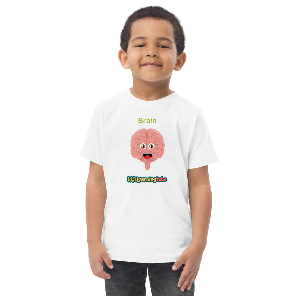 Brain - Toddler jersey t-shirt