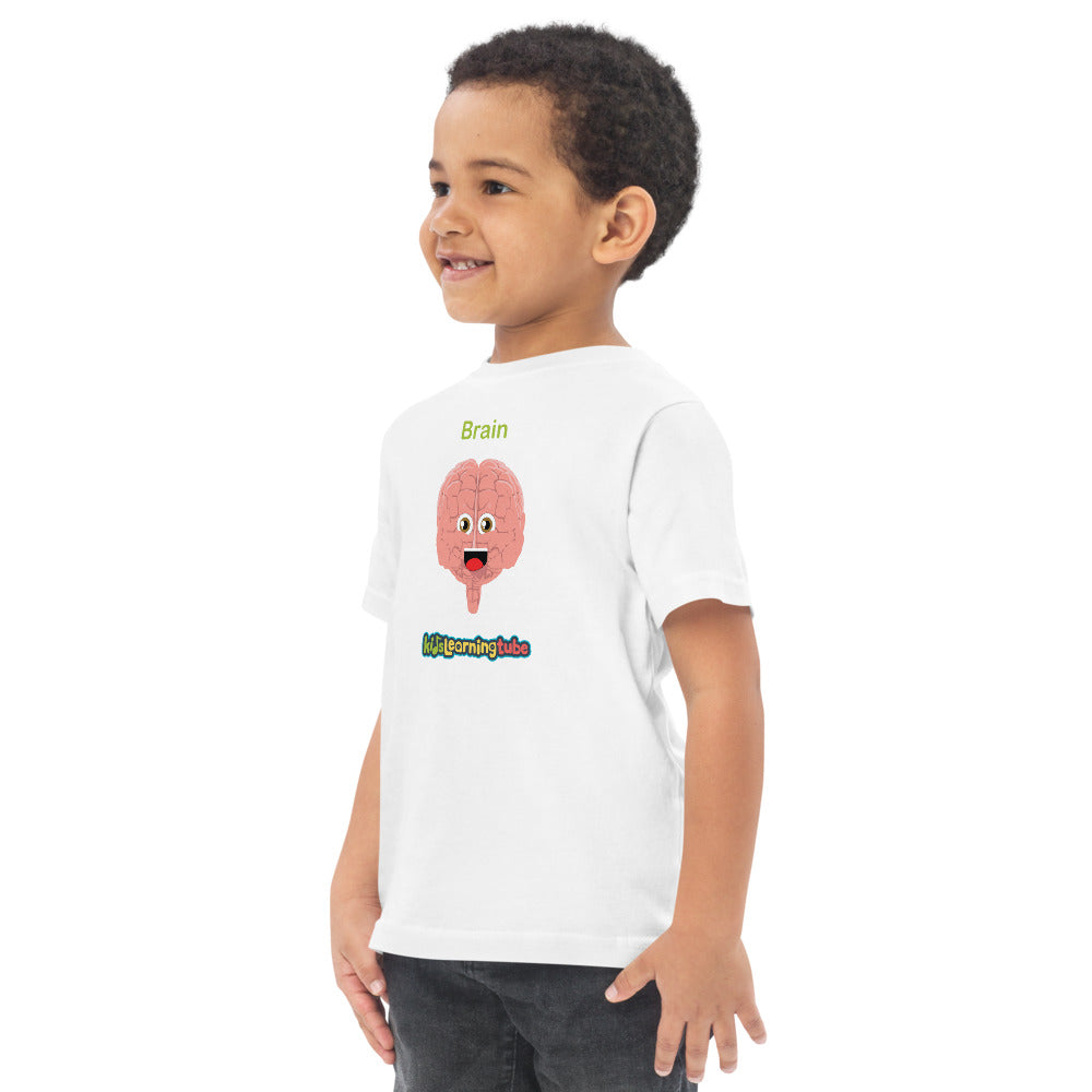 Brain - Toddler jersey t-shirt