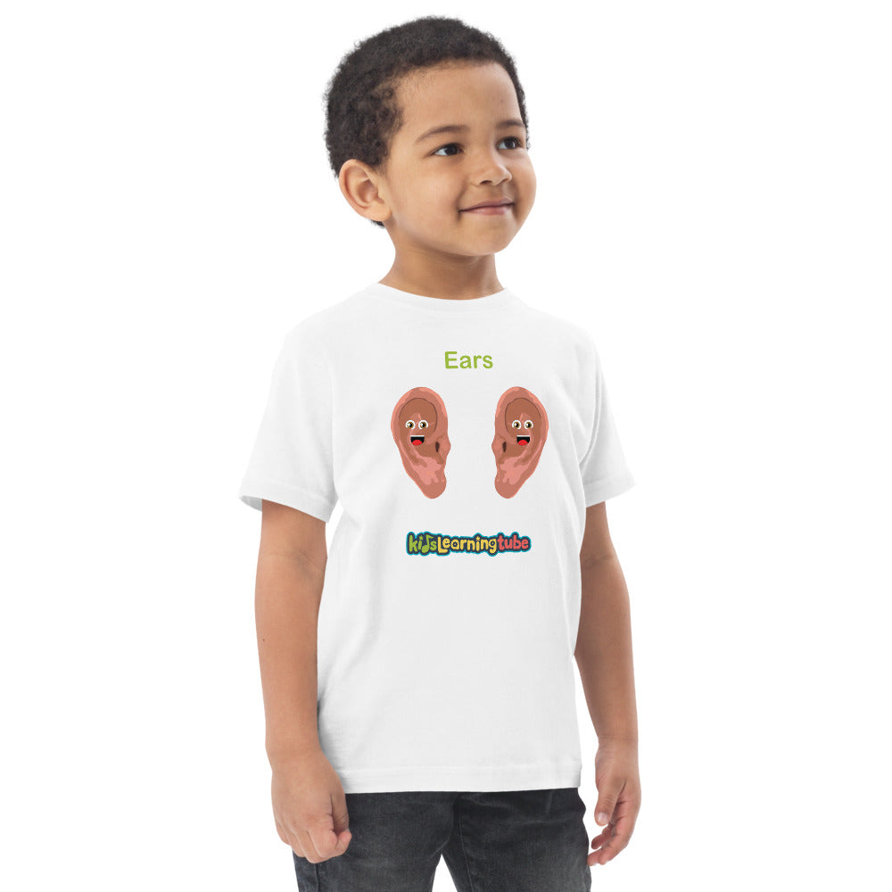 Ears - Toddler jersey t-shirt