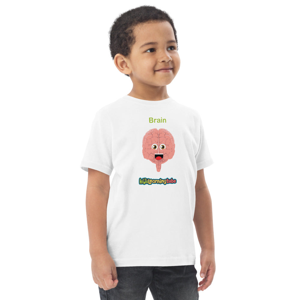 Brain - Toddler jersey t-shirt