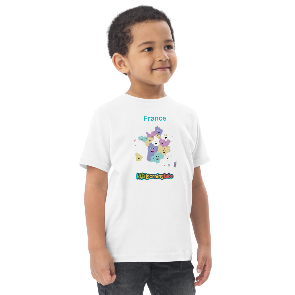 France - Toddler jersey t-shirt