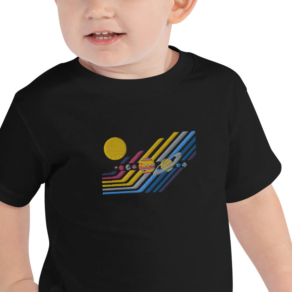 Solar System Toddler Short Sleeve Tee shirt
