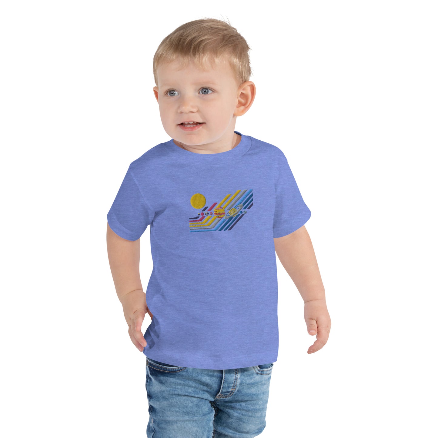 Solar System Toddler Short Sleeve Tee shirt