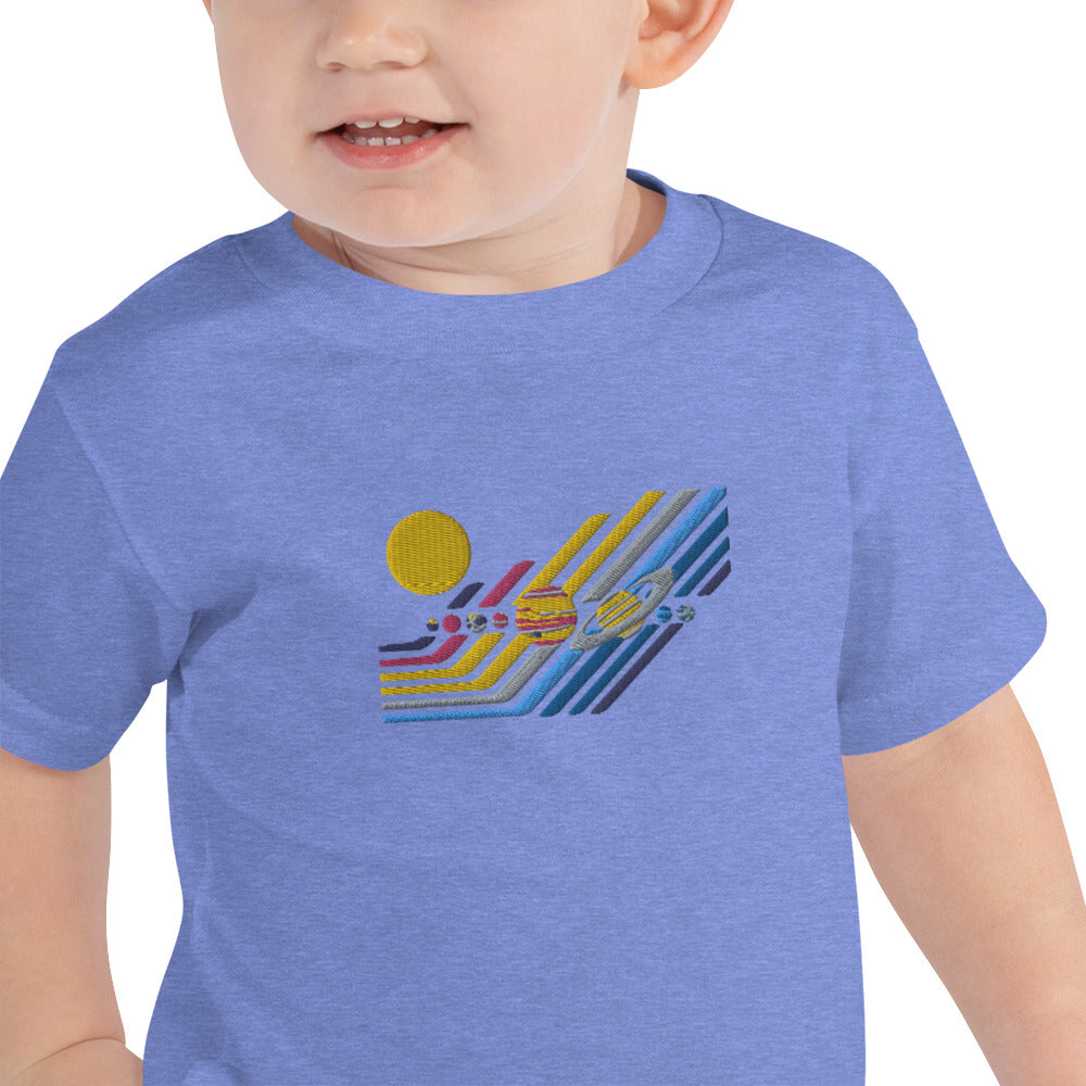 Solar System Toddler Short Sleeve Tee shirt