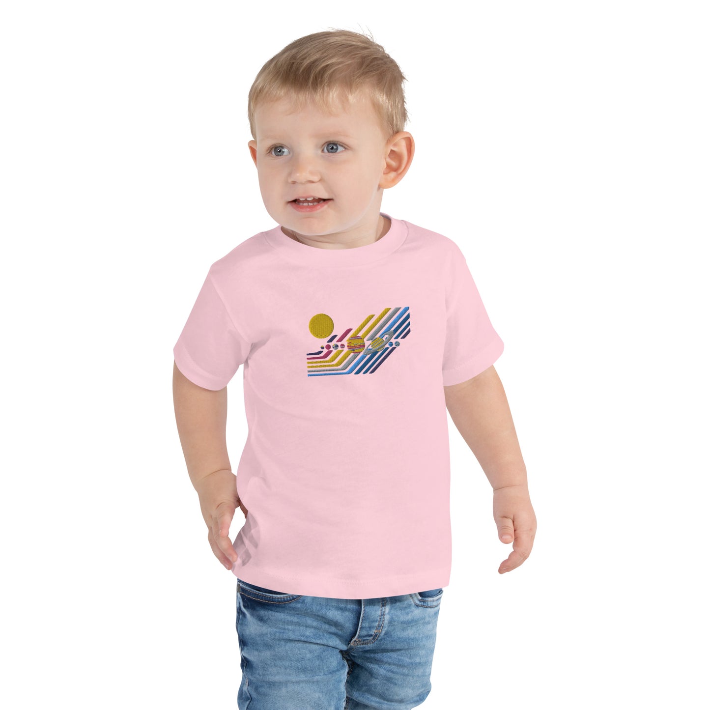 Solar System Toddler Short Sleeve Tee shirt