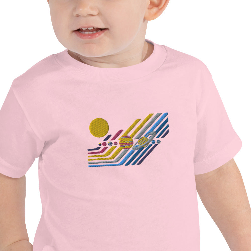 Solar System Toddler Short Sleeve Tee shirt