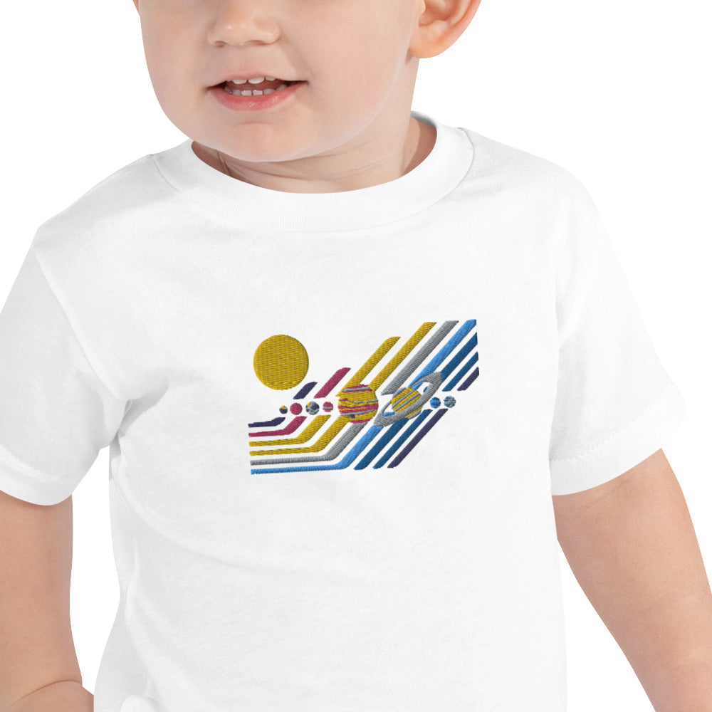 Solar System Toddler Short Sleeve Tee shirt