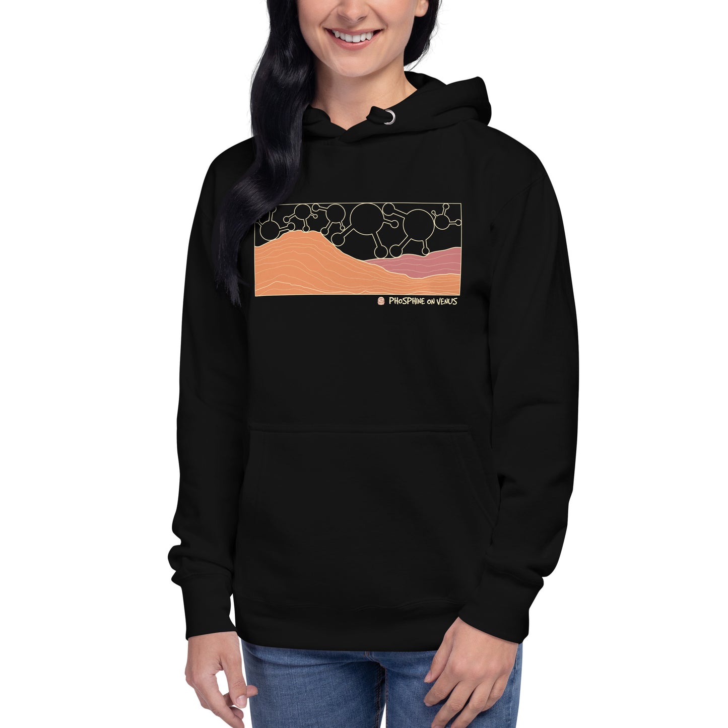 Phosphine on Venus dark Hoodie