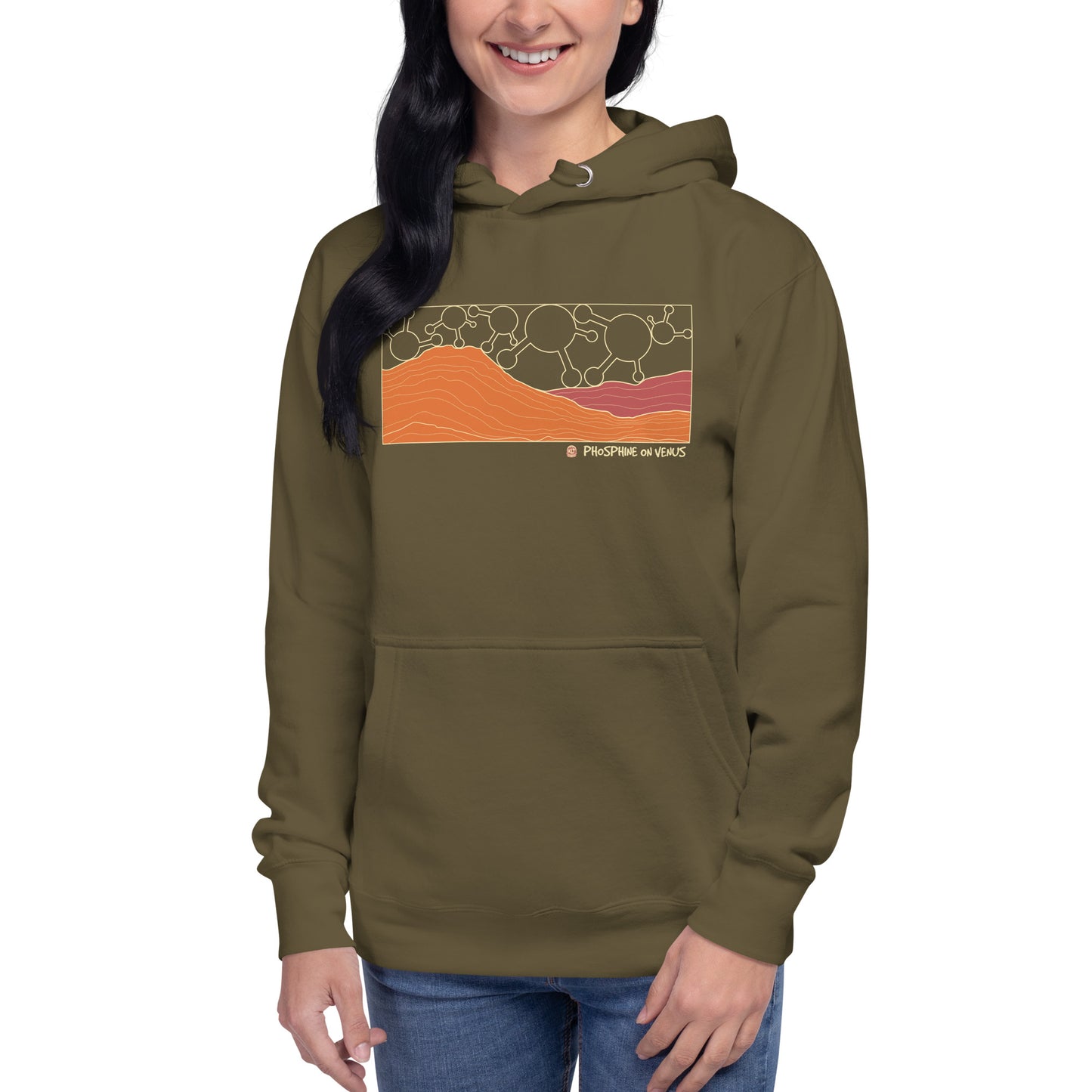 Phosphine on Venus dark Hoodie