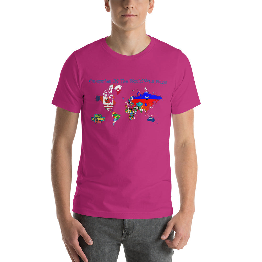 Countries of the World - Short-Sleeve Unisex T-Shirt