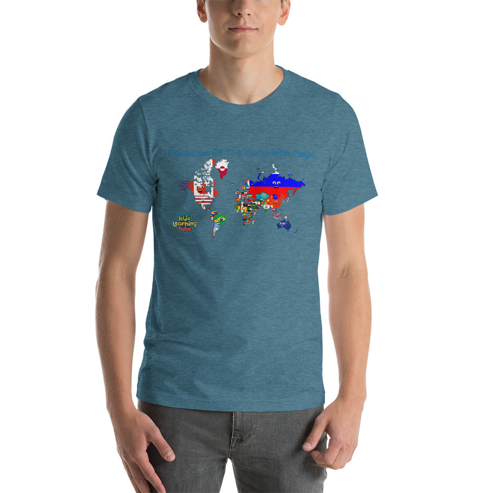 Countries of the World - Short-Sleeve Unisex T-Shirt