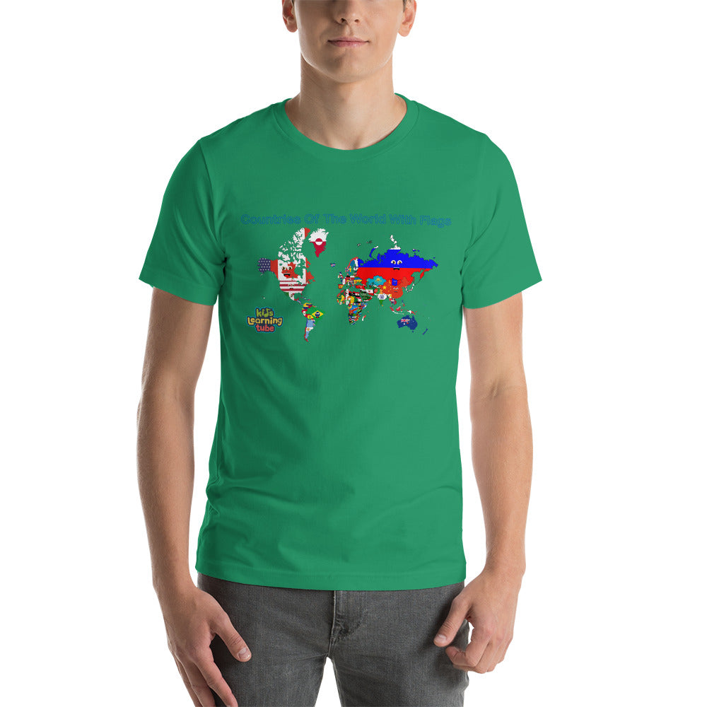 Countries of the World - Short-Sleeve Unisex T-Shirt