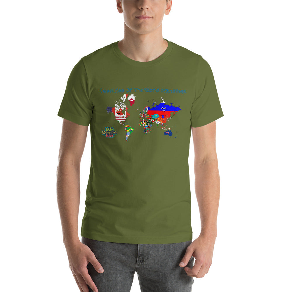 Countries of the World - Short-Sleeve Unisex T-Shirt