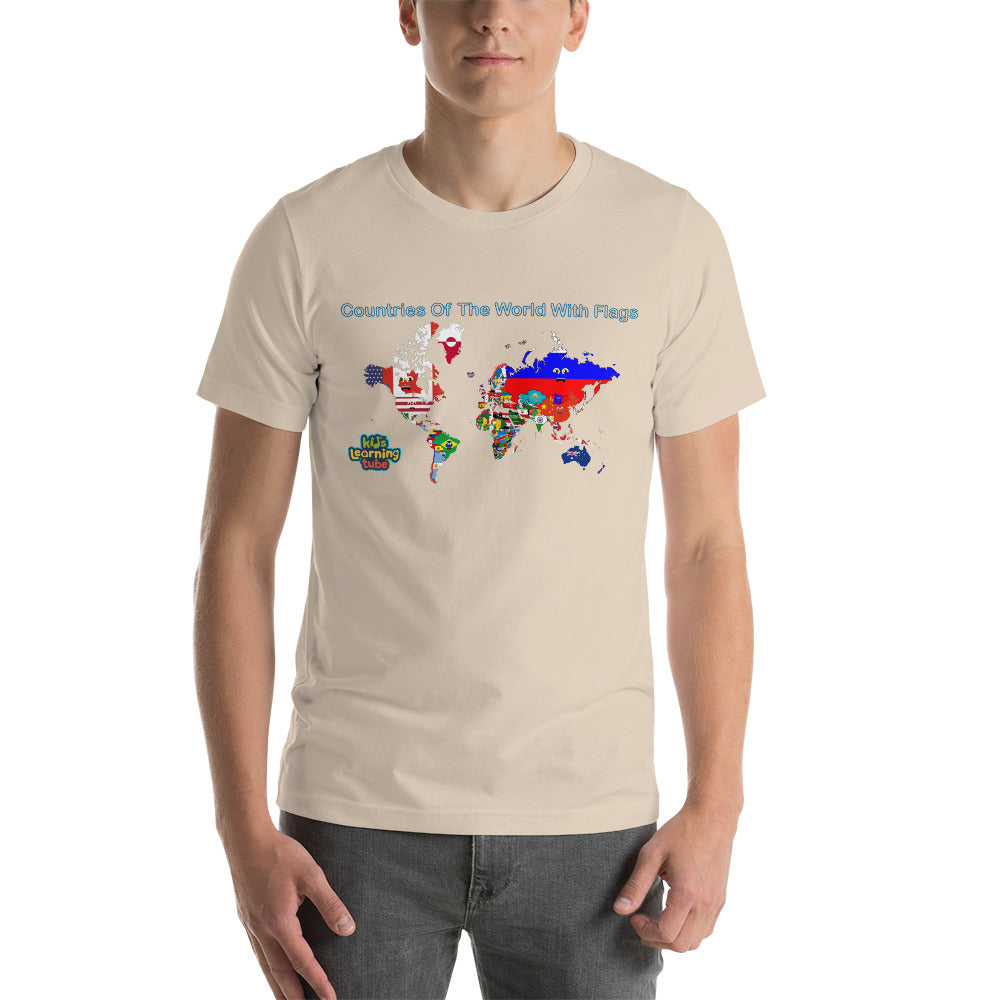 Countries of the World - Short-Sleeve Unisex T-Shirt
