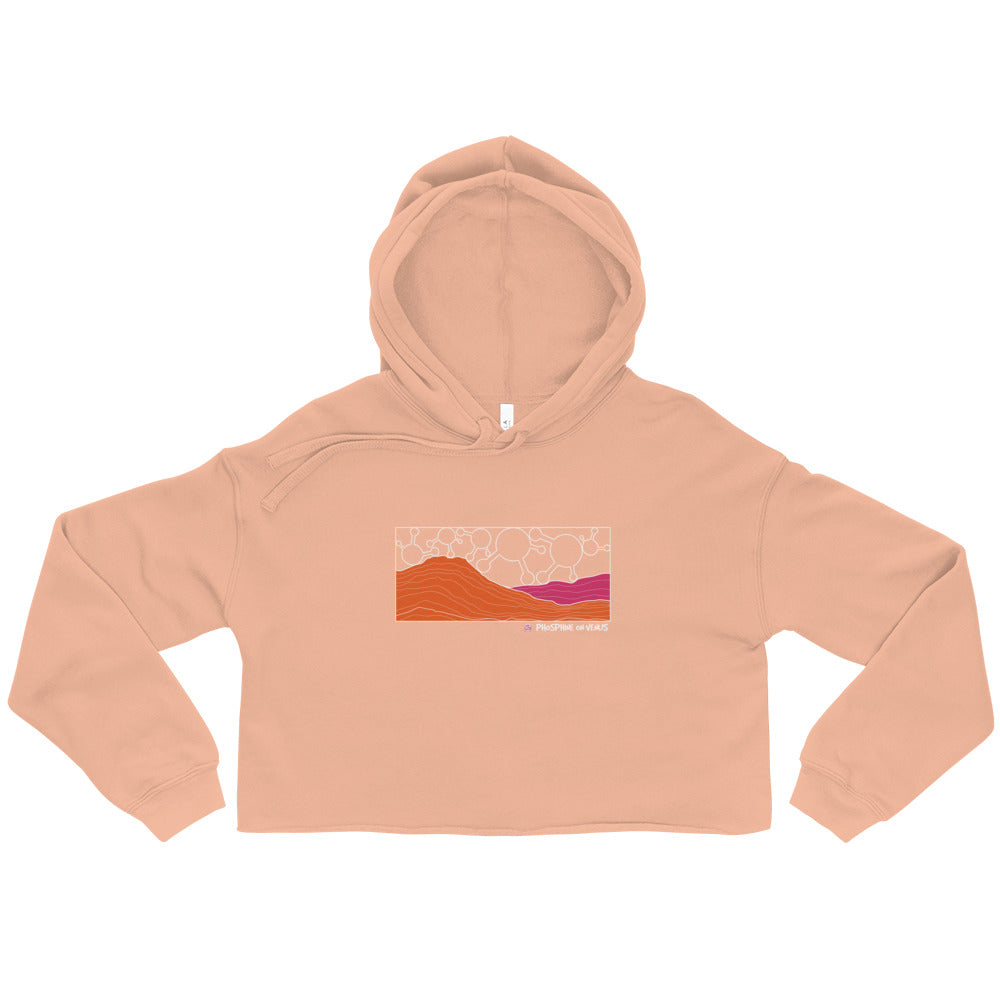 Phoshine On Venus Crop Hoodie