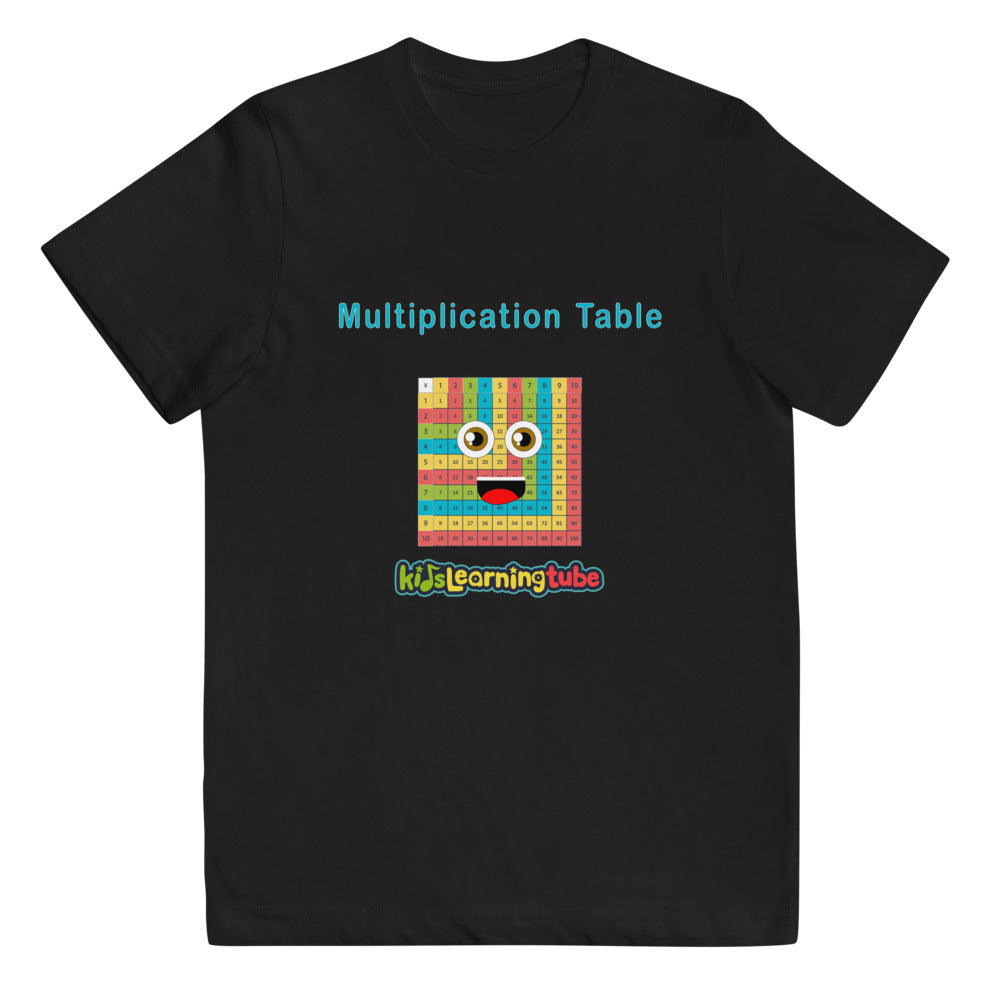 Multiplication Table - Youth jersey t-shirt